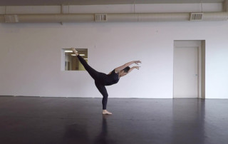 Dancer performing "Moment"