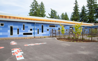 The new Jim Tangeman Center under construction