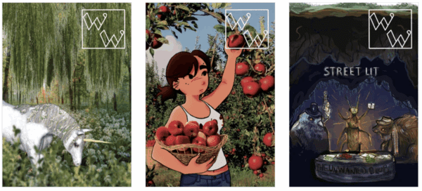 Cover of the Wordsworth student-run literary magazine at Vancouver School of Arts and Academics